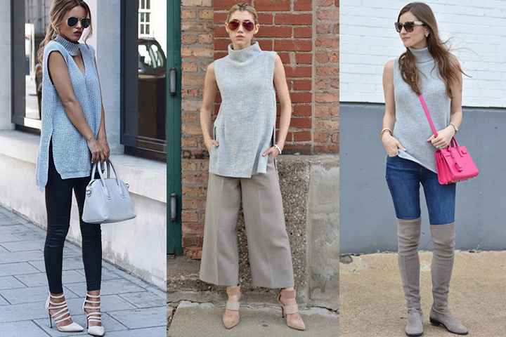 How To Wear A Sleeveless Dress In Winter Dailyfashiontrends